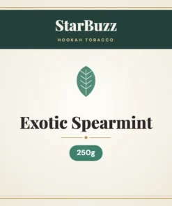 StarBuzz Exotic Spearmint Hookah Tobacco 250g