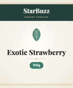 StarBuzz Exotic Strawberry Hookah Tobacco 100g
