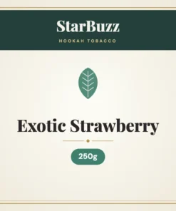 StarBuzz Exotic Strawberry Hookah Tobacco 250g