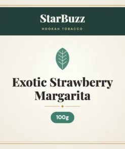 StarBuzz Exotic Strawberry Margarita Hookah Tobacco 100g