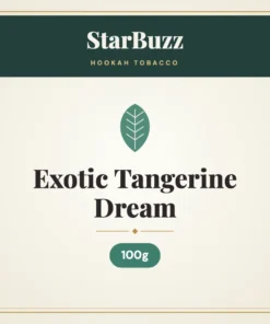 StarBuzz Exotic Tangerine Dream Hookah Tobacco 100g