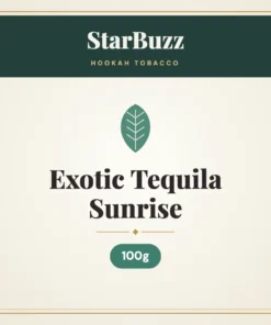 StarBuzz Exotic Tequila Sunrise Hookah Tobacco 100g