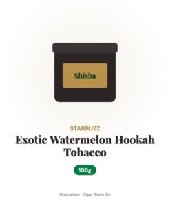 StarBuzz Exotic Watermelon Hookah Tobacco – 100g