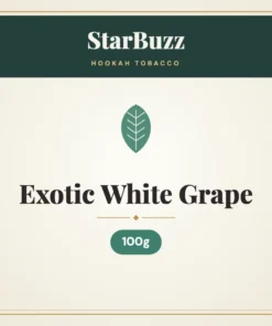 StarBuzz Exotic White Grape Hookah Tobacco 100g