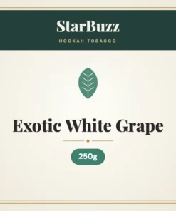 StarBuzz Exotic White Grape Hookah Tobacco 250g
