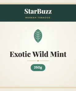 StarBuzz Exotic Wild Mint Hookah Tobacco 250g