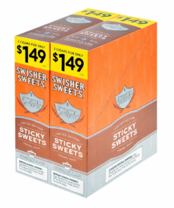 Swisher Sweets 1.49 Sticky Sweets Cigarillos – 30 Packs of 2