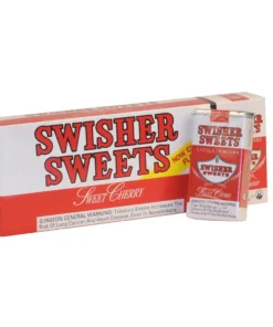 Swisher Sweets 100mm Sweet Cherry Little Cigars – 10 Packs of 20