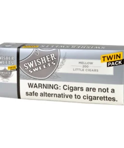 Swisher Sweets 100mm Twin Pack Mellow Little Cigars – 5 Packs of 40