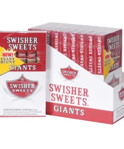 Swisher Sweets Giants Cigars – 10 Packs of 5