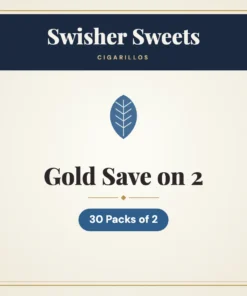 Swisher Sweets Gold Cigarillos Save on 2 – 30 Packs of 2