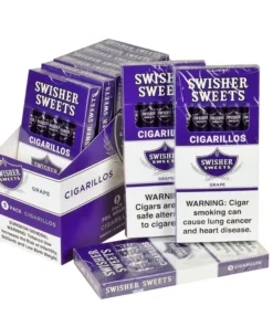 Swisher Sweets Grape Cigarillos 10 Packs of 5
