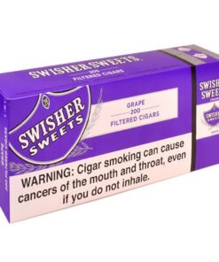Swisher Sweets Grape Filtered Cigars – 10 Packs of 20
