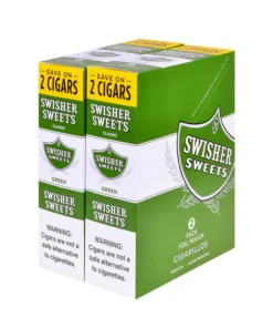 Swisher Sweets Green Sweet Cigarillos – 30 Packs of 2