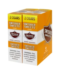 Swisher Sweets Honey Banana Cigarillos – 30 Packs of 2
