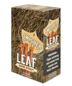 Swisher Sweets Leaf Dark Stout Cigars – Pack of 30, 10/3-ct