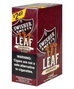 Swisher Sweets Leaf Sweet Aromatic Cigars 3 for $2.49 – Pack of 30