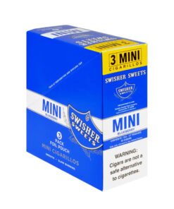 Swisher Sweets Mini Blueberry Cigarillos – 15 Pouches of 3