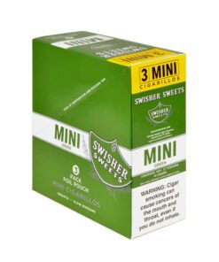 Swisher Sweets Mini Green Sweets Cigarillos – 15 Pouches of 3