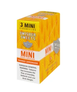 Swisher Sweets Mini Mango Lemonade Cigarillos – 15 Pouches of 3