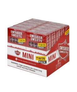 Swisher Sweets Mini Twin Sweet Cigarillos – 20 Packs of 6