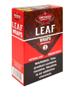 Swisher Sweets Original Leaf Wraps $2.79 – 10 Packs of 3