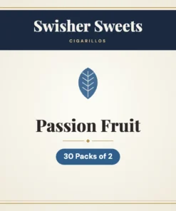 Swisher Sweets Passion Fruit Cigarillos – 30 Packs of 2