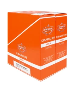 Swisher Sweets Peach Cigarillos $1.39 Pre-Priced – 30 Packs of 2