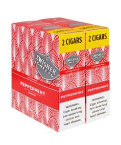 Swisher Sweets Peppermint Cigarillos – 30 Packs of 2