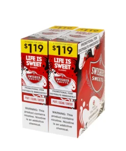 Swisher Sweets Regular Cigarillos $1.19 Pre-Priced – 30 Packs of 2