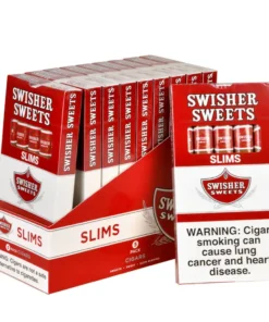 Swisher Sweets Slims Cigars – 10 Packs of 5