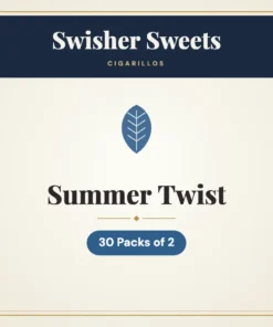 Swisher Sweets Summer Twist Cigarillos – 30 Packs of 2