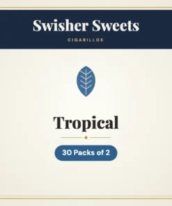 Swisher Sweets Tropical Cigarillos – 30 Packs of 2