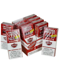 Swisher Sweets Twin Regular Cigarillos – 10 Packs of 10, 100ct