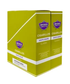 Swisher Sweets White Grape Cigarillos $1.39 Pre-Priced – 30 Packs of 2