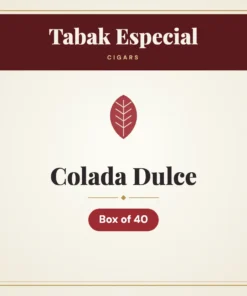 Tabak Especial Colada Dulce Cigars – Box of 40