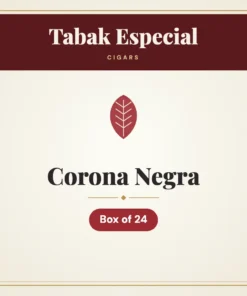 Tabak Especial Corona Negra Cigars – Box of 24