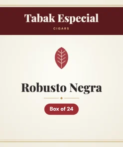 Tabak Especial Robusto Negra Cigars – Box of 24