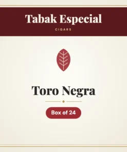 Tabak Especial Toro Negra Cigars – Box of 24