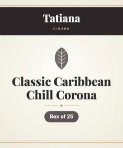 Tatiana Classic Caribbean Chill Corona Cigars – Box of 25