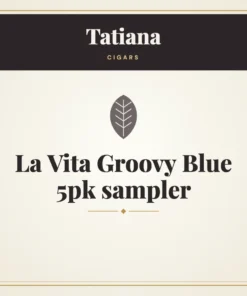 Tatiana La Vita Groovy Blue 5pk sampler Cigars