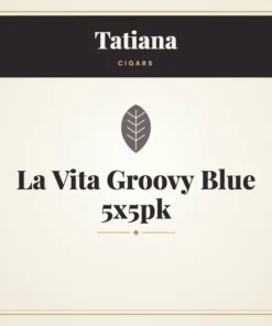 Tatiana La Vita Groovy Blue Cigars 5x5pk
