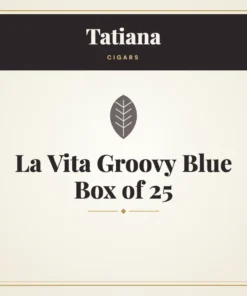 Tatiana La Vita Groovy Blue Cigars Box of 25