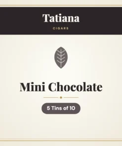 Tatiana Mini Chocolate Cigars – 5 Tins of 10