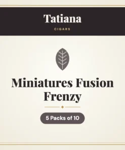 Tatiana Miniatures Fusion Frenzy Cigars – 5 Packs of 10
