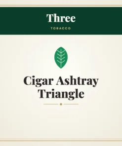 Three Cigar Ashtray Triangle
