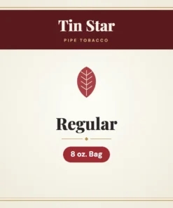 Tin Star Regular Pipe Tobacco 8 oz. Bag