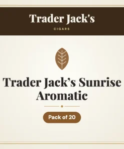 Trader Jack’s Sunrise Aromatic Cigars – Pack of 20