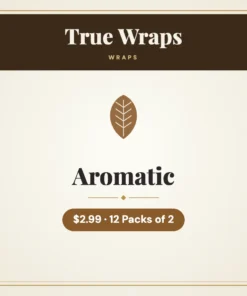 True Wraps Aromatic Wraps $2.99 – 12 Packs of 2