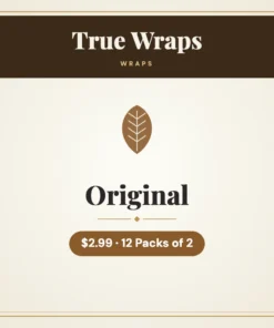 True Wraps Original Wraps $2.99 – 12 Packs of 2